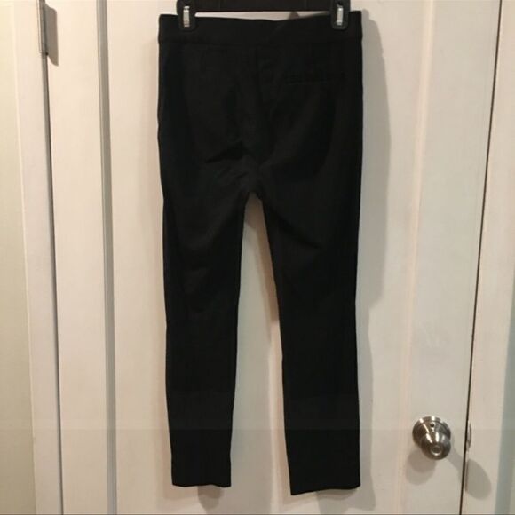 EVERLANE The Stretch Ponte Crop Pant Black 4 - Picture 4 of 8